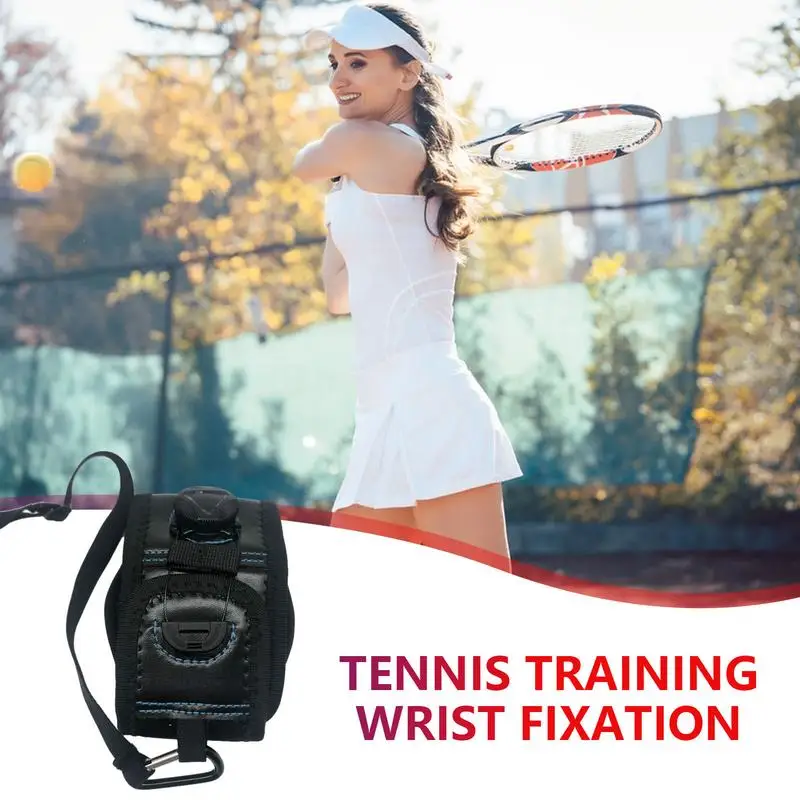 

Tennis Wrist Fixing Trainer Training Tool Correct Wrist Posture Arm Strap Professional Practice Serve Balls Exercise Machine