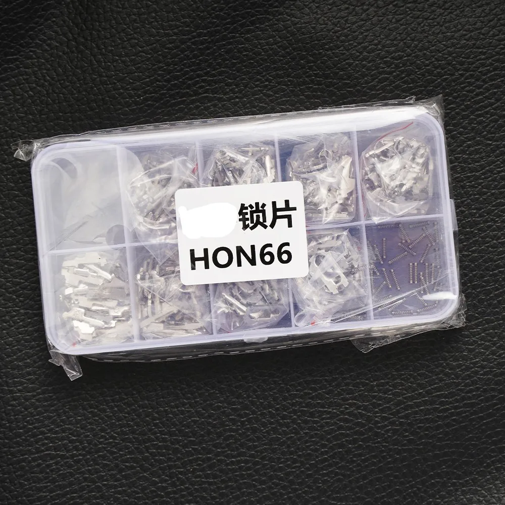 380PCS/Lot HON66 brass Lock Plate Lock Reed lock wafer For HONDA Car Lock Repair Accessories