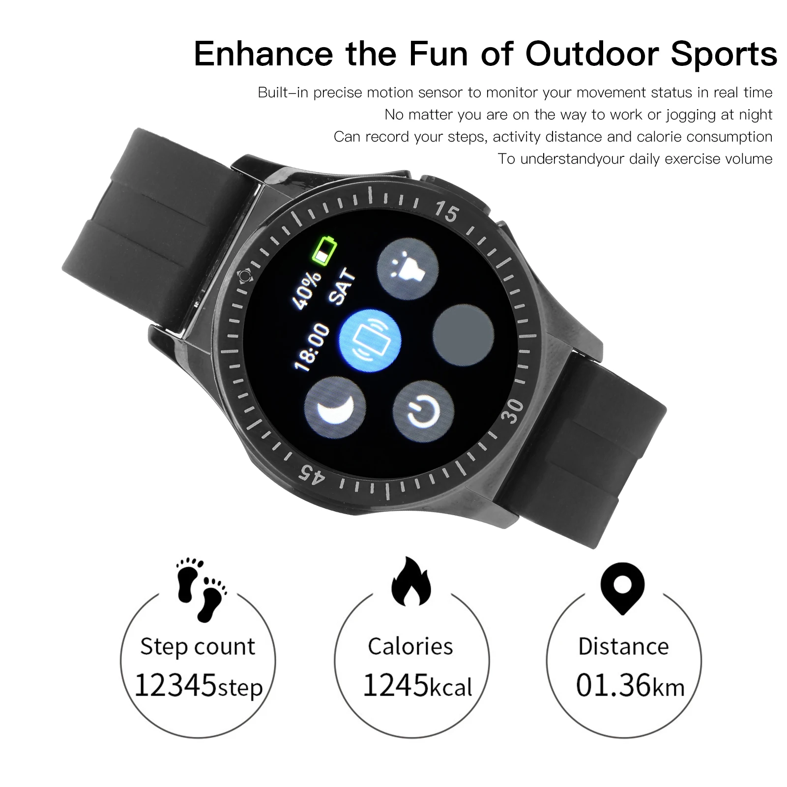 Healthy Smartwatch Sports Smartwatch G6 Sports Smartwatch Advanced Healthy Monitoring Fitness Tracking Touching Screen Watch
