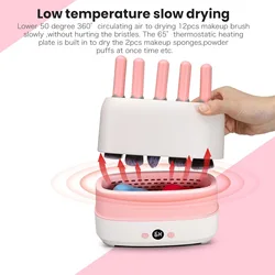 Makeup brush cleaning quick dryer multifunctional beauty tool brush dryer beauty brush quick dryer