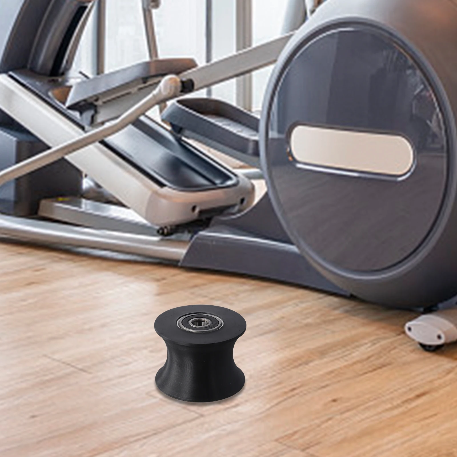 Reemplazo de equipo de gimnasio, rodillo elíptico para pierna de 2,76 pulgadas X 2,03 pulgadas X 0,47 pulgadas, movimiento de Pedal suave Compatible con máquinas elípticas