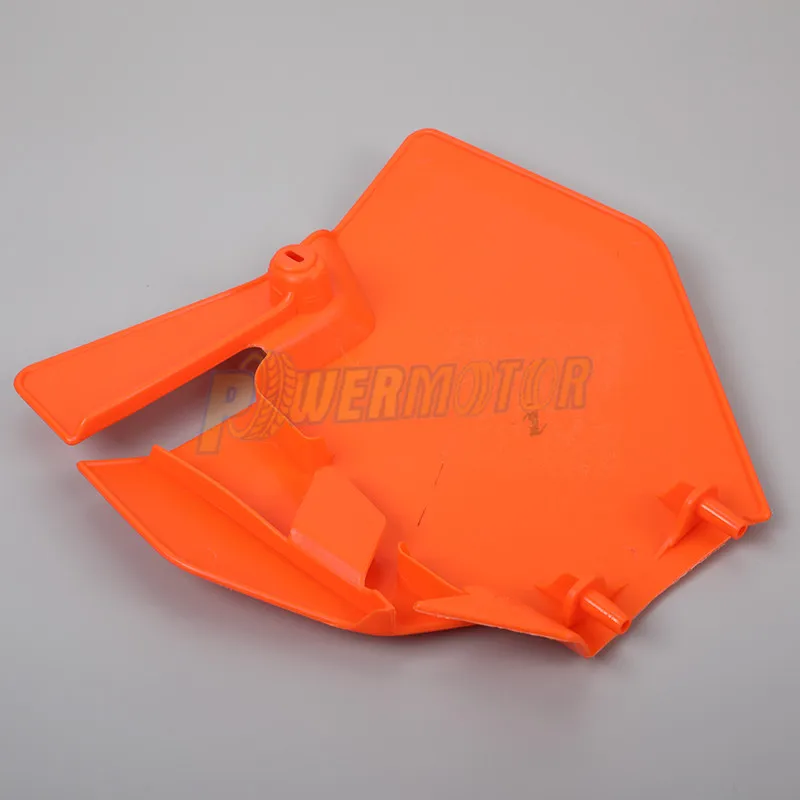 KTM için motosiklet ön plaka isim plakası plastik kapak 125 150 250 350 450 SX XC-F SX-F 2016-2017 Motocross Enduro kir