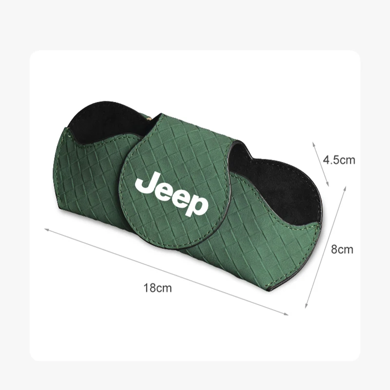 مشبك نظارات داخلية للسيارة ، واقي شمس ، حامل نظارات شمسية لسيارة جيب جراند شيروكي ، رانجلر جاك ، المصارع ، البوصلة ، المتمرد ، باتريو