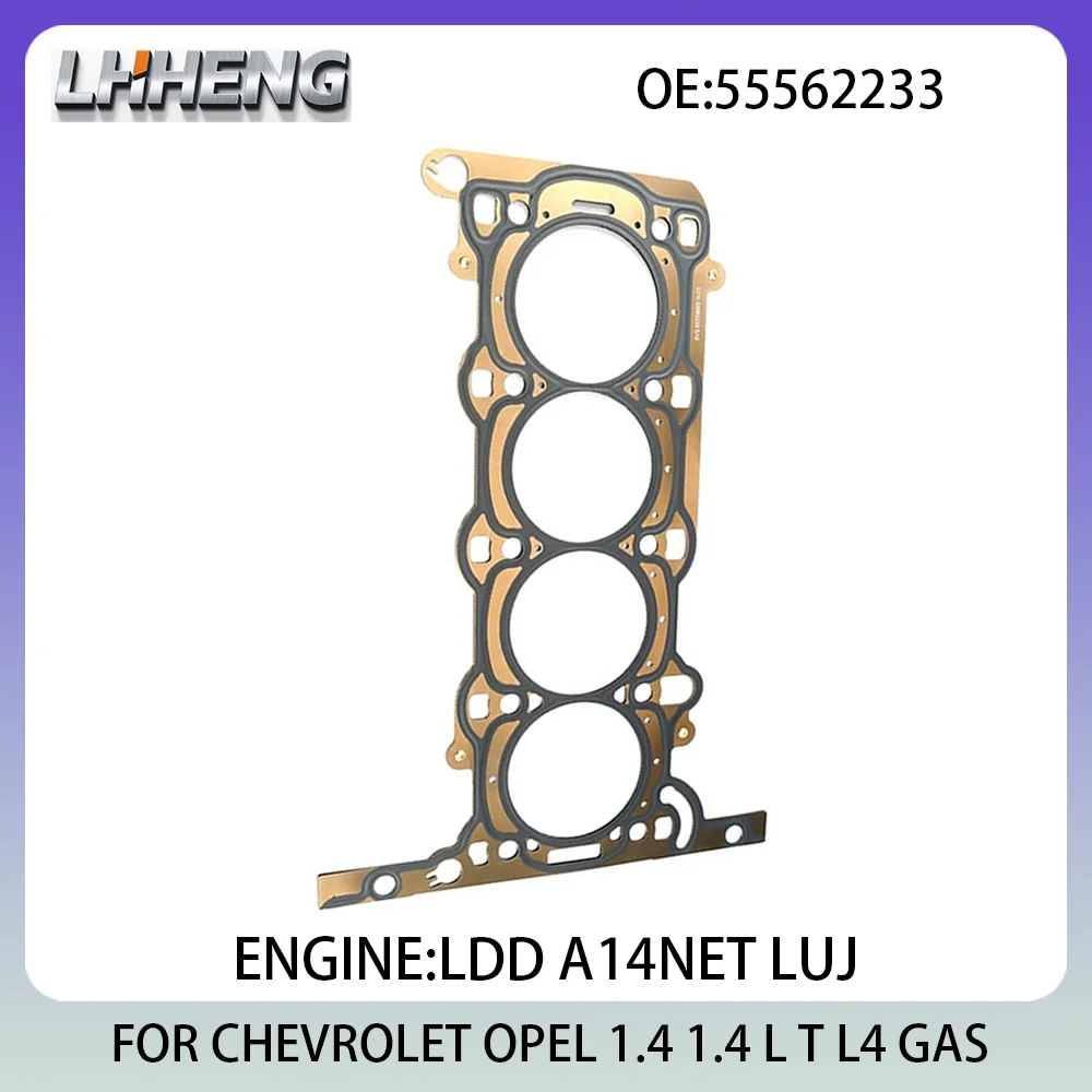 

Engine Cylinder Head Gasket For CHEVROLET AVEO CRUZE TRAX OPEL ADAM AMPERA 1.4L 1.4 L T L4 GAS 2009-2019 LDD A14NET LUJ 55562233