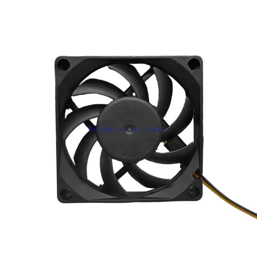 

Для ORITEK D0715A-12M AC12V 0,25A 3W 7015 компьютерный корпус 3-проводной вентилятор для измерения скорости охлаждения