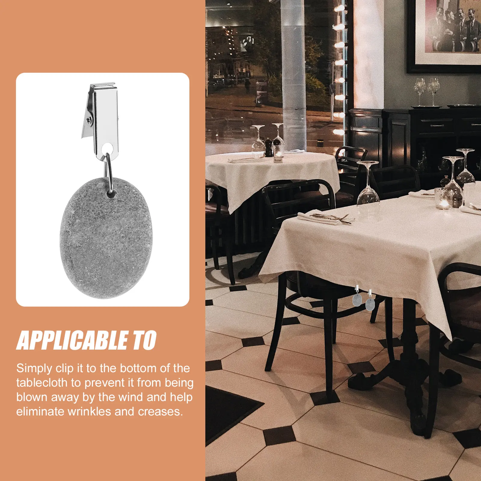 

4 Pcs Table Cover Tablecloth Clip Tablecloths Outdoor Iron Covers Pendant Clips