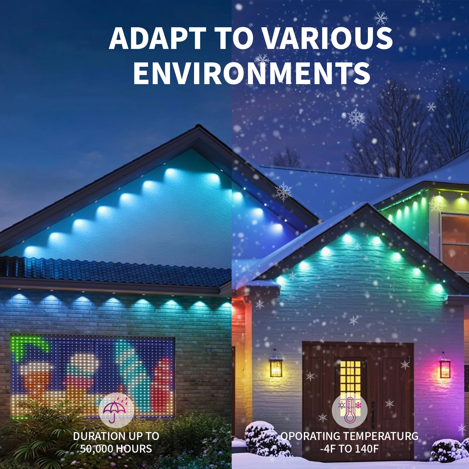 30M Eaves Led Strin… - image