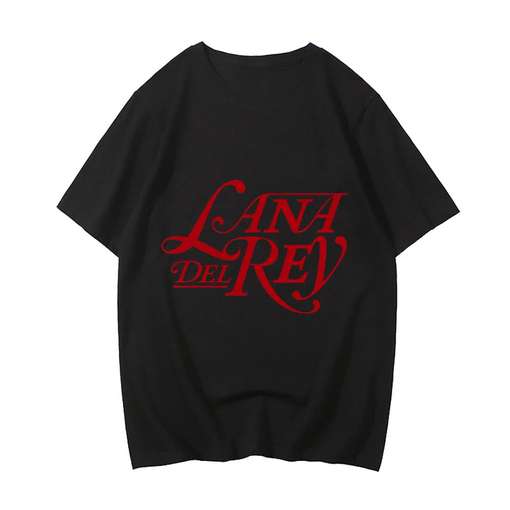 Fashion Lana Del Rey T-Shirts Print Men Women Short Sleeve Cotton T Shirt Hip Hop Streetwear Harajuku Unisex Tees Tops Clothing