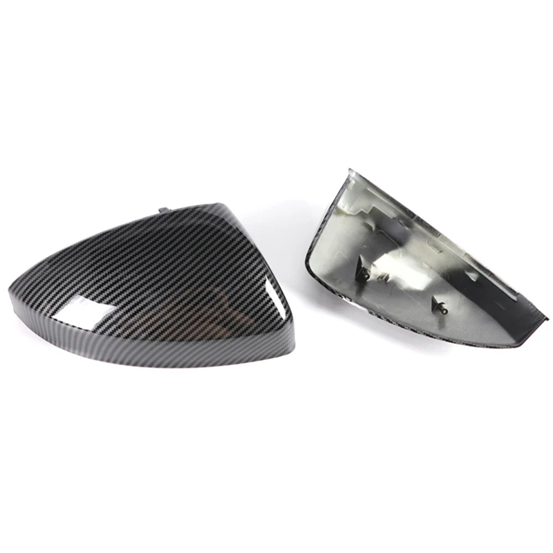 Carbon Fiber Rearview Mirror Cap Wing Side Mirror Cover Fit For Audi TT TTS TT RS MK3 FV 8S R8 4S 2014-2023 Replacement