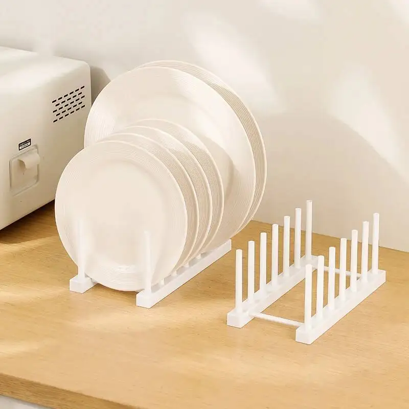 

Dish Drain Multifunction Plastic Stand Dinnerware Storage Organizer Household Kitchen Sundries Rack