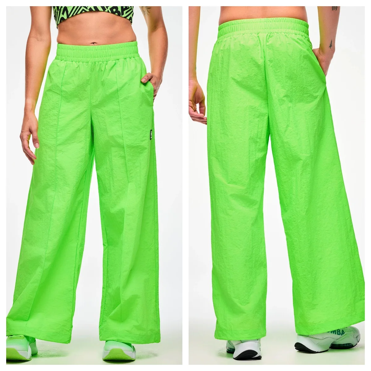 Slimming Effect Sports Fitness Trousers Loose Fit Men's Women's Cargo Pants Long Leggings Nylon Fabric Quick Dry Yoga Wear