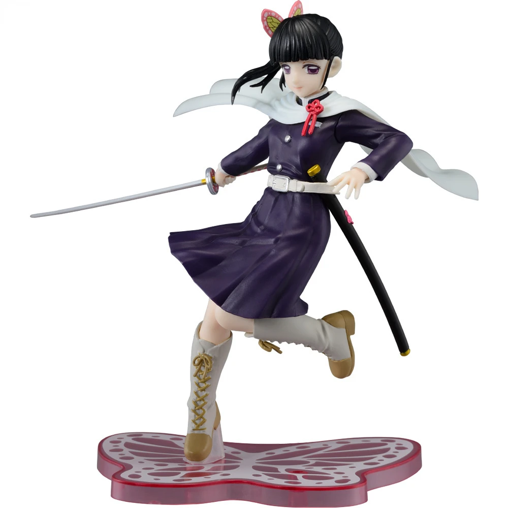 In Stock Original Bandai  Ichibankuji Demon Slayer Move Forward with An Unyielding Heart and Sword Tsuyuri Kanao Figure Anime