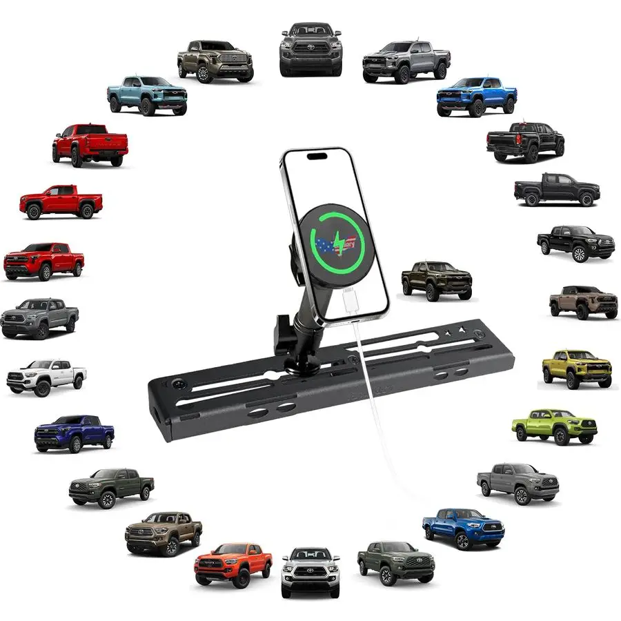 

Tacoma Magnetic Phone Mount Compatible with 20162019 20202023 Toy ot a TacomaNoDrill Metal Cell Phone Holder for Dash Platform C