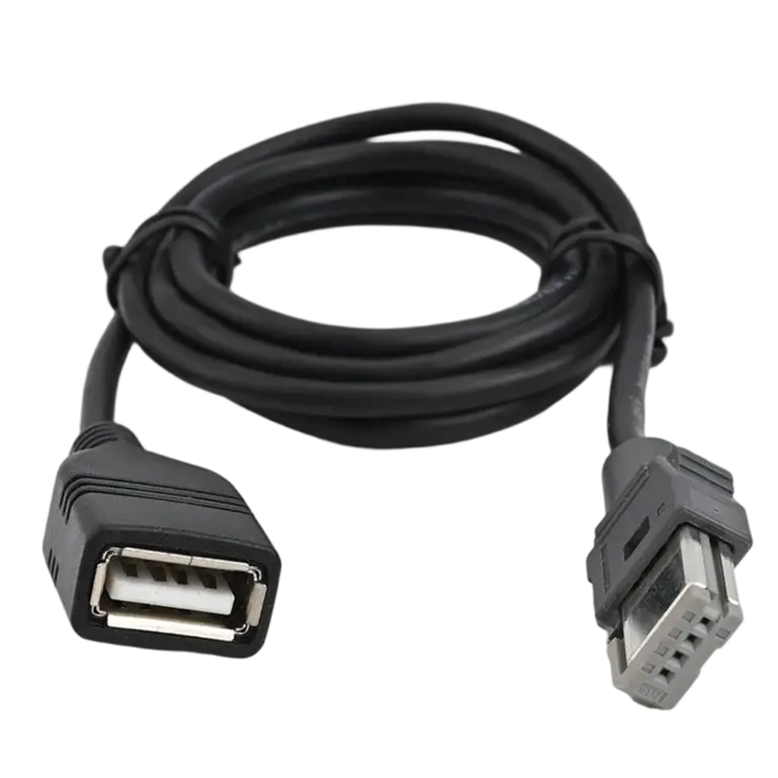 4Pin Connector Aux Audio Input Audio Enhancement Car Media Connection Reliable Performance 100CM Length 4Pin Interface For Kia