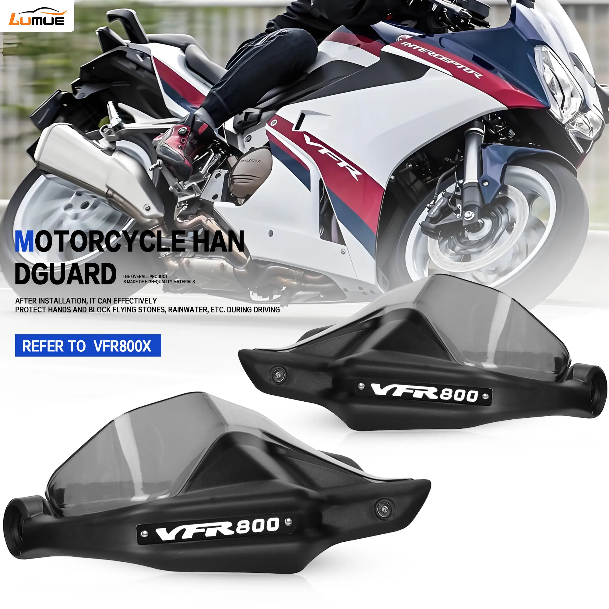 

Dedicated Hand Guard Motorcycle Handguards Handlebar Guards Windshield For Honda VFR800X VFR 800 X Crossrunner