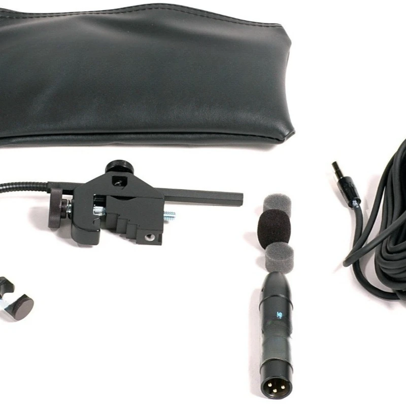 

Snare drum percussion instrument, pickup microphone, tuner