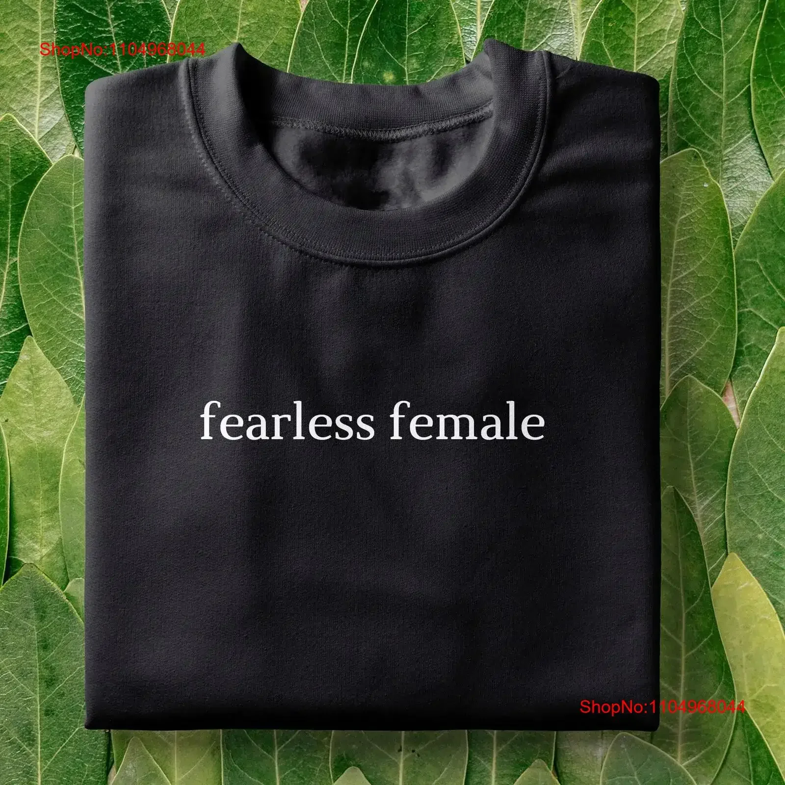 T-shirt femme sans peur féroce femmes Empower s pour son vintage lavé mode streetwear haut pour un usage quotidien