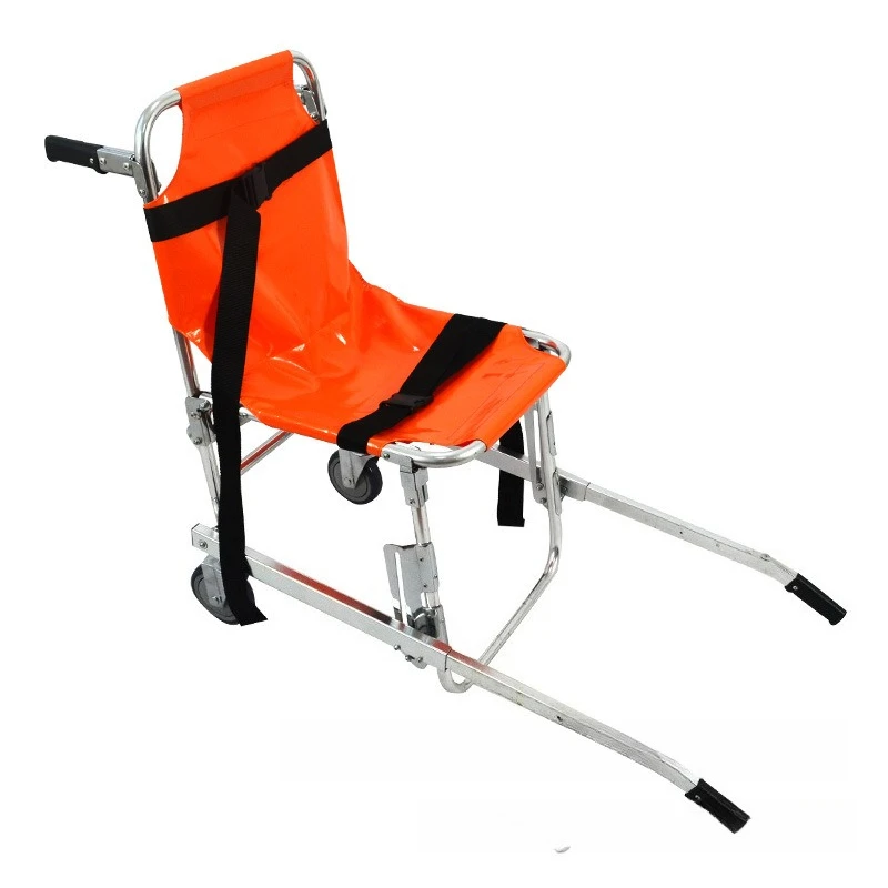 Emergency rescue staircase stretcher corridor evacuation special aluminum transfer chair ambulance orange transfer