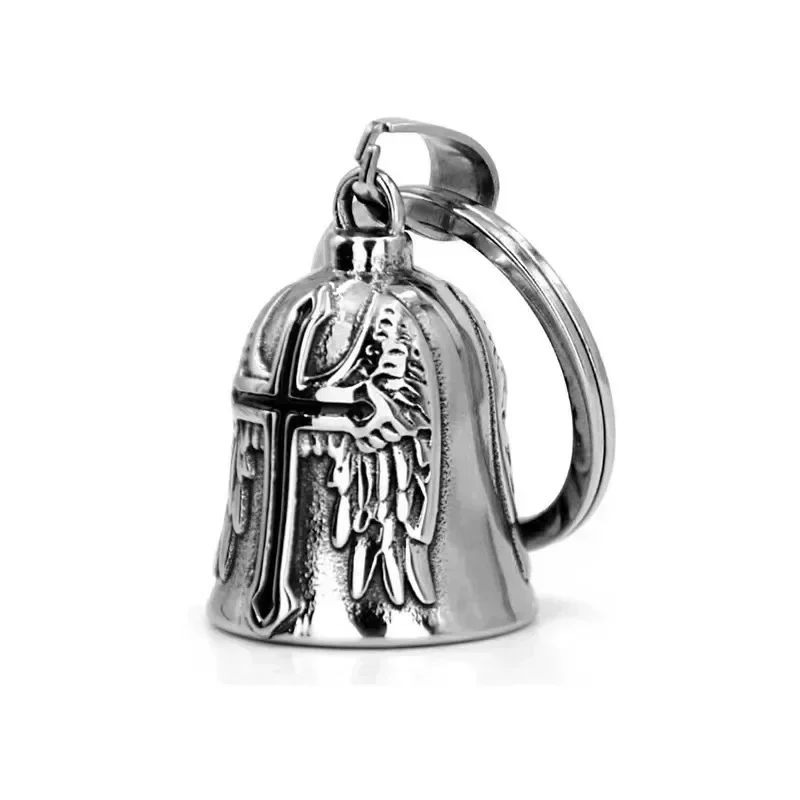 St Christopher Guardian Bell Pendant Key Chain