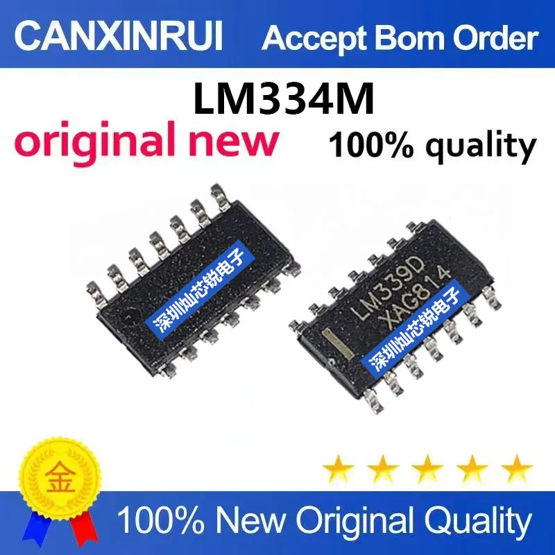(5-100pieces)Brand new original LM339DR2G LM339DG SMD SOP14 Quad General-Purpose Comparator Chip