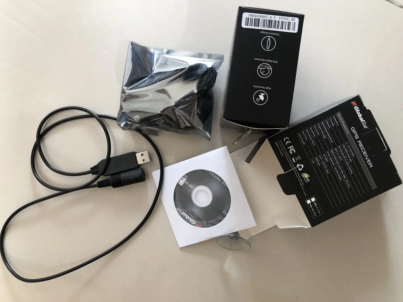 Environmental module BU-353N5 network optimization IV waterproof USB road test GPS receiver road collection