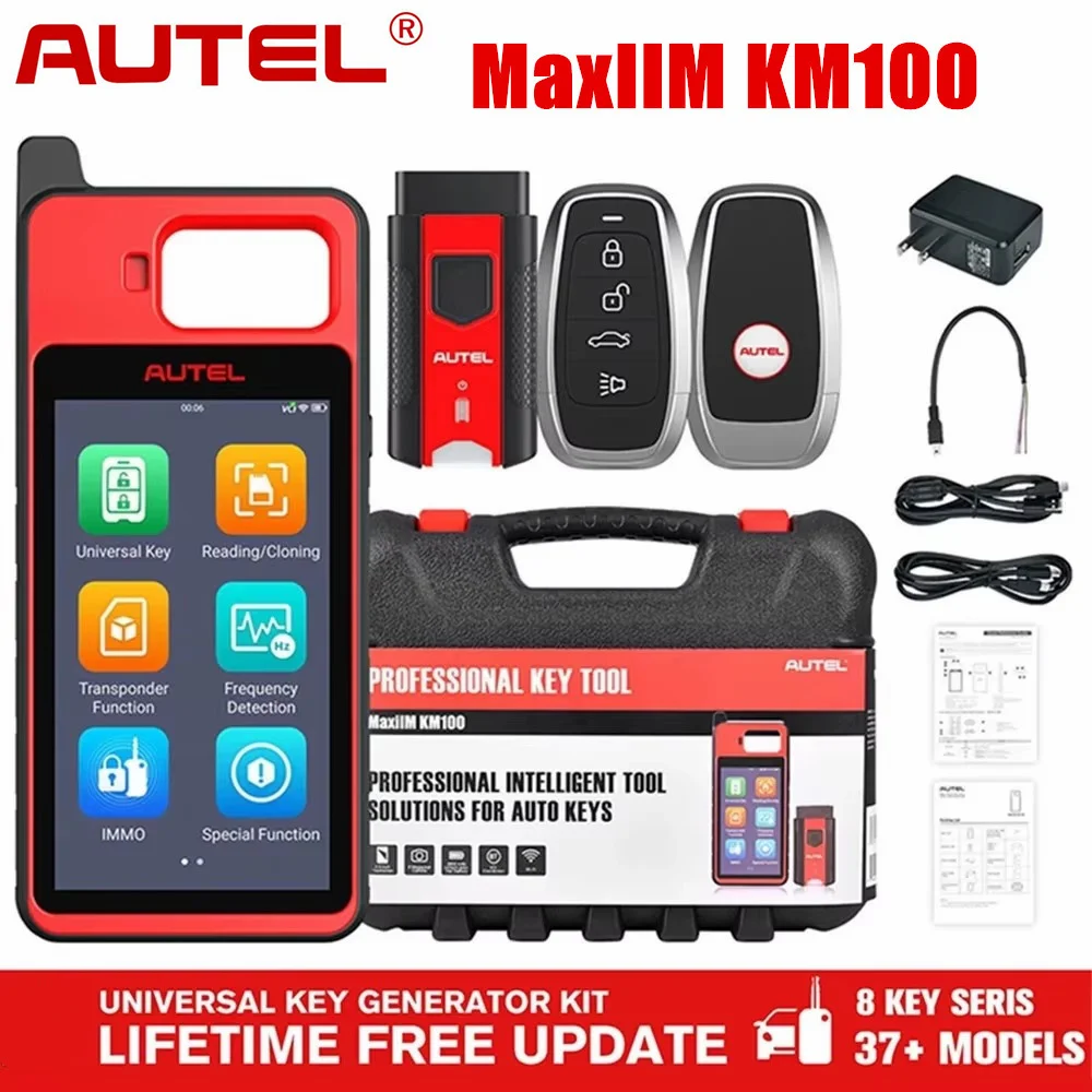 Autel MaxiIM KM100 Universal Key Generator Kit Key Programmer Tool Global and Latin America Version