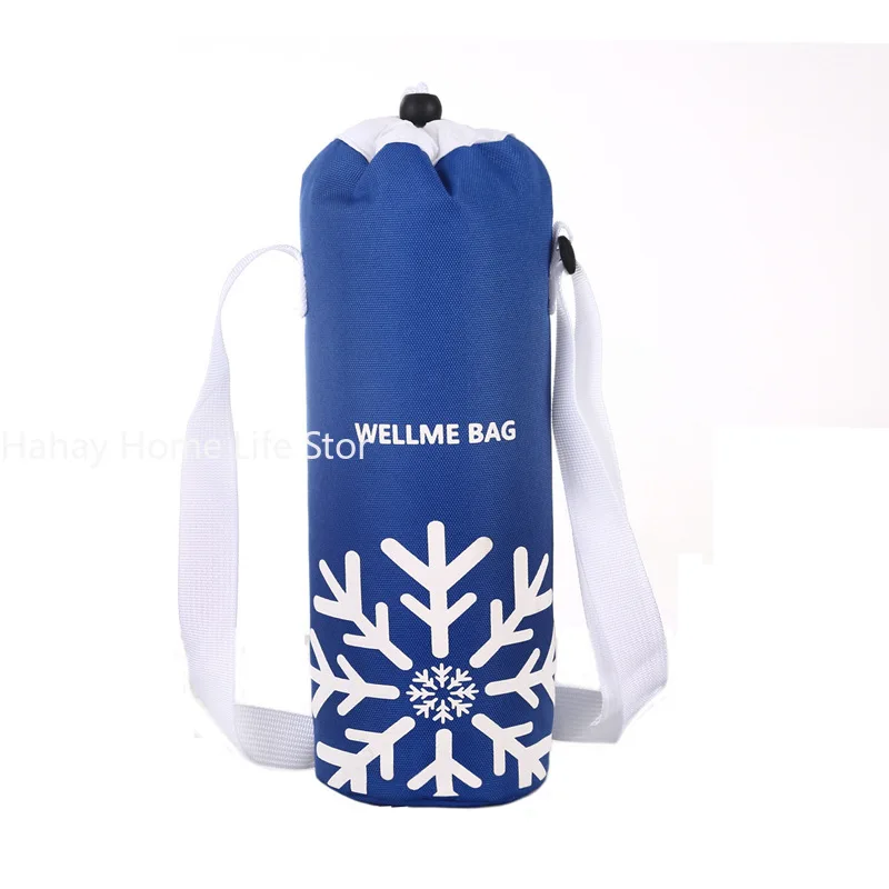 Water Bottle Tote Bag Universal Water Bottle Pouch Large Capacity Insulated Cooler Bag Outdoor Traveling Camping Hiking