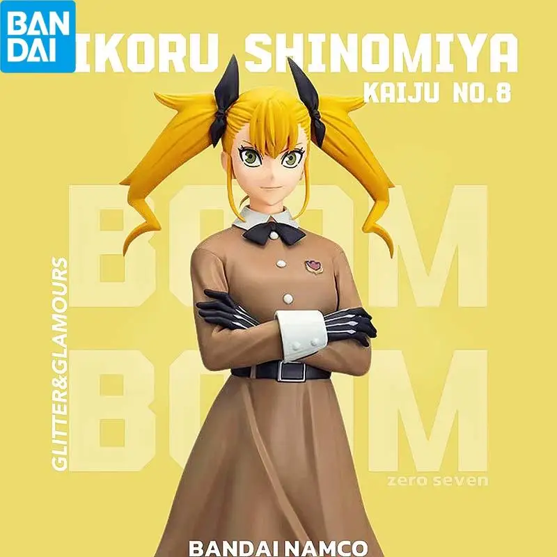 

Genuine BANDAI NAMCO Kaiju No.8 GLITTER GLAMOURS Kikoru Shinomiya PVC Figure in stock Collector Figurine Toys New and unopened