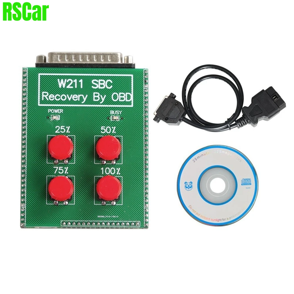 Newest OBD2 Reocvery Tool for Mercedes-Benz SBC Repair Tool C249F SBC ABS W211 R230 Recovery By OBD Directly W211 SBC Reset Tool
