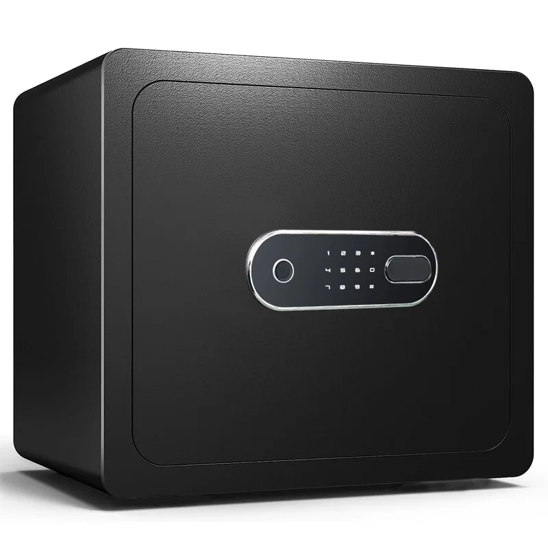 

Burglary Proof Gun Safe with Digital Keypad Fingerprint Unlock Security Box for Handguns