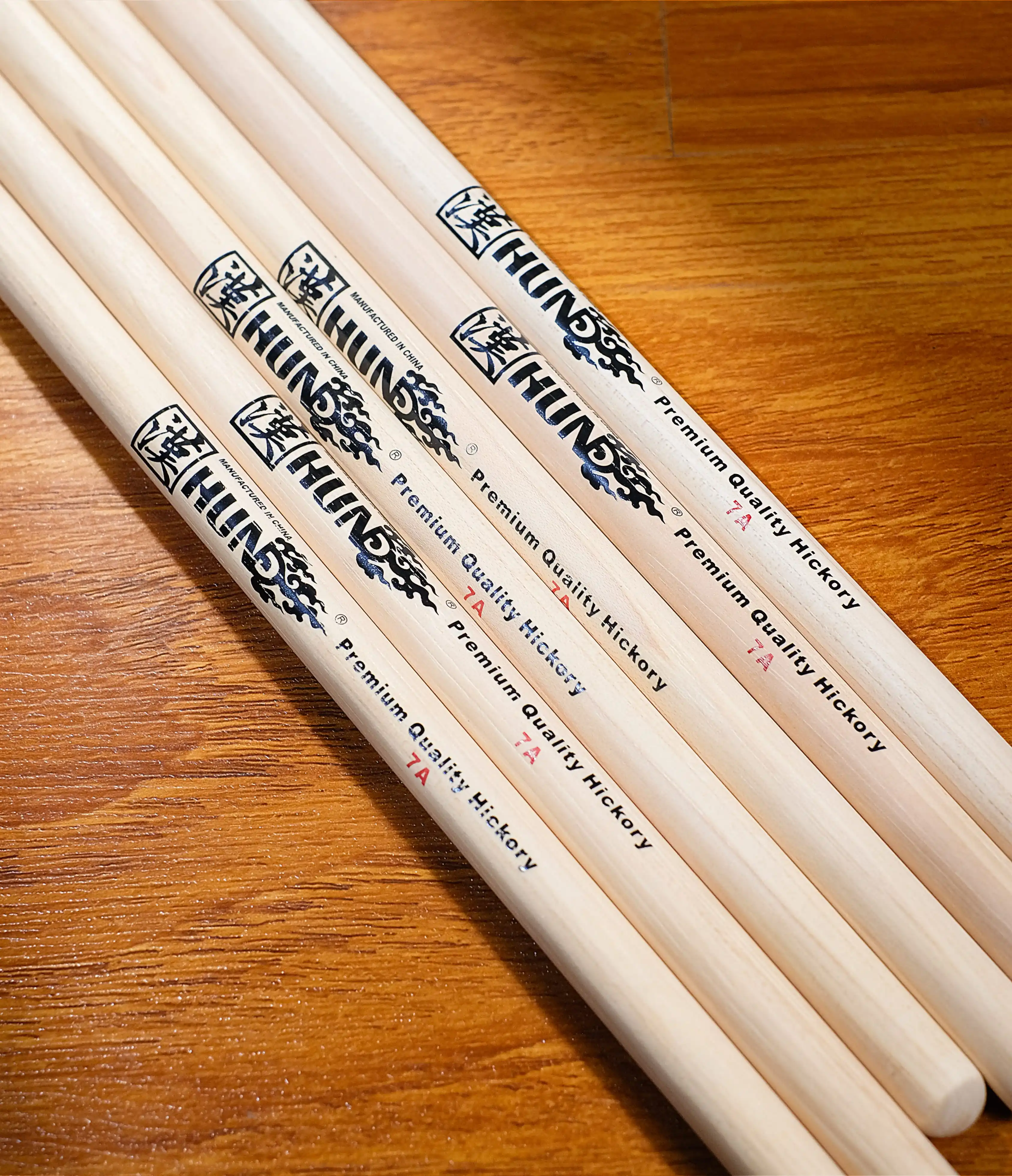 HUN 7A American Hickory Drumst - Drum Practice Pad recension och pris
