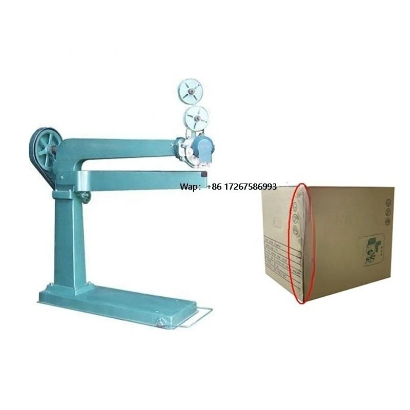Pneumatic cardboard sewing machine/manual corrugated box binding machine sewing machine