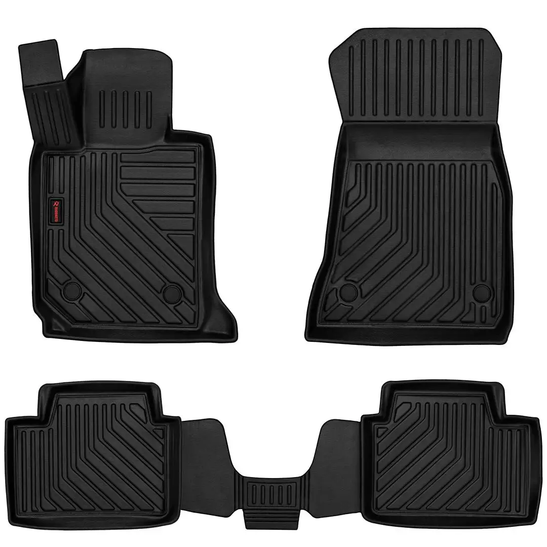 3D-rubberen matten met hoge rand, geschikt voor: BMW 3 (G20/G21) (vanaf 2019).
