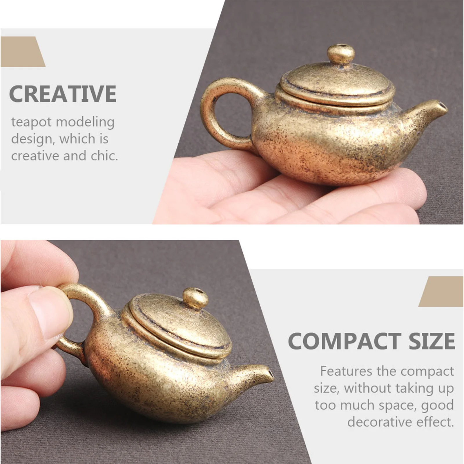 

Vintage Brass Decor Creative Copper Craft For Desktop Indoor Kitchen Desktop Copper Ornament Bar Decor Brass Adornment