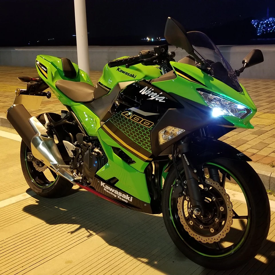 Für kawasaki akoto z400 ninja ninja400 18-24 Jahre, modifiziert, hinterer Buckel, hinterer Heck bezug, Einzels itz bezug von hoher Qualität