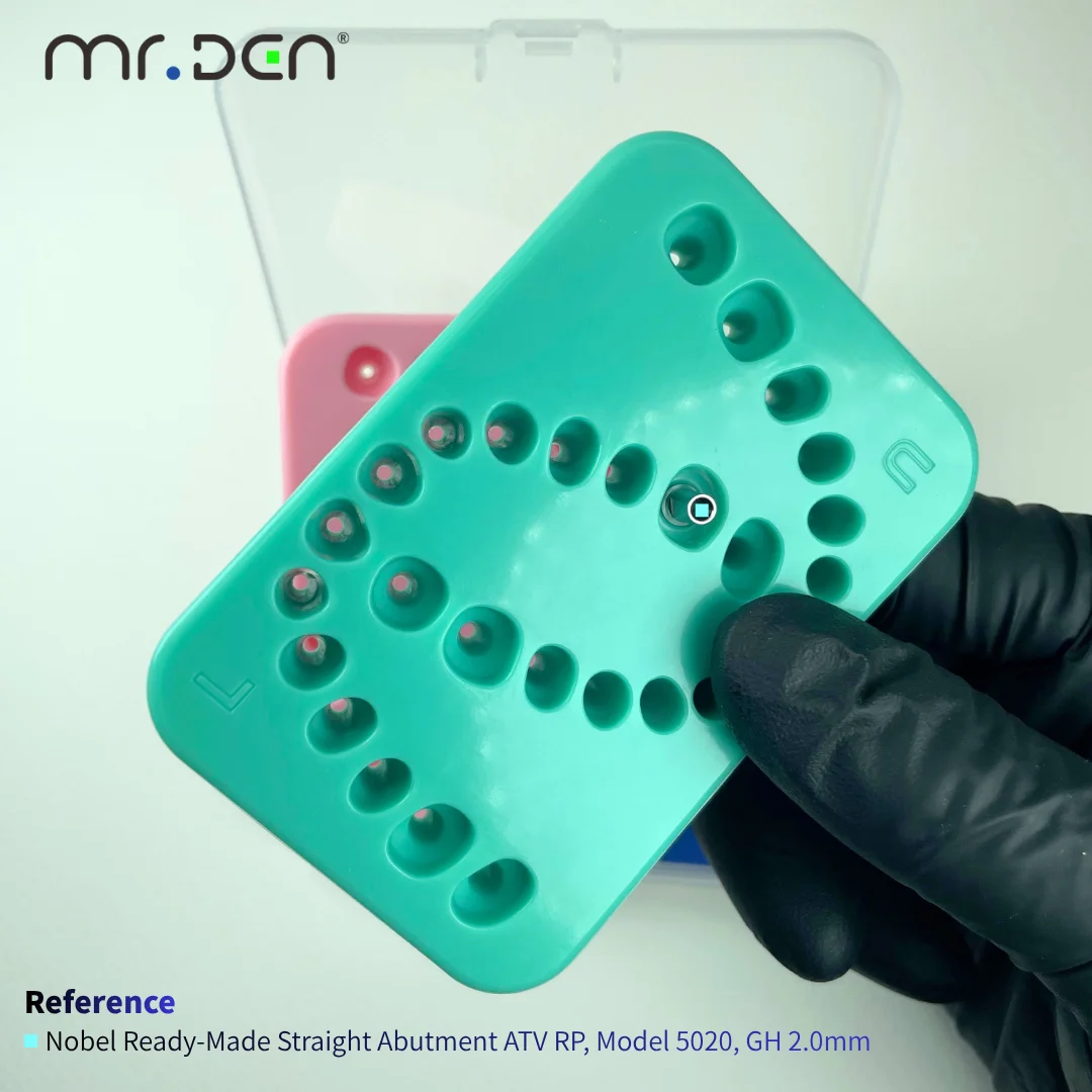 UpdatedV1.1 Silicone Gingival Contour Molding Tool Implant Gum Former for Dental Lab Restoration Compatible With Straumann Nobel