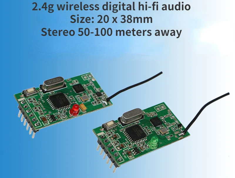 2.4G Wireless Digital Audio Module/wireless Speaker/wireless Hi-fi Module/wireless Speaker Adapter