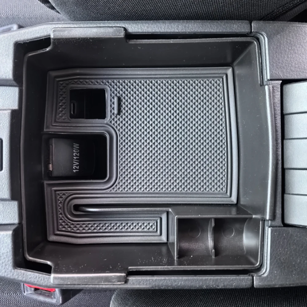 For Toyota Corolla Cross 2020-2025 Car Armrest Storage Box Center Console Flocking Organizer Tray Containers Accessories