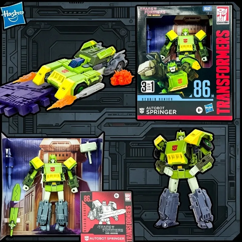 

В НАЛИЧИИ: Трансформируемые игрушки Hasbro Studio Series SS86-30 Springer Leader Class L, коллекционная модель, фигурка, игрушка