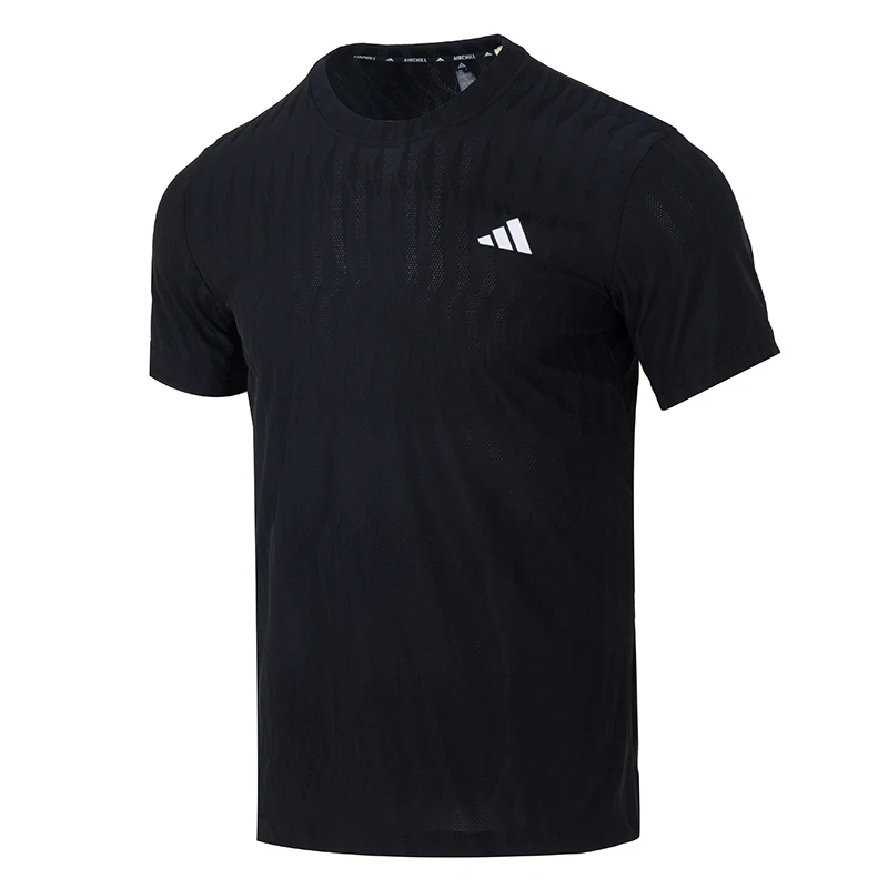 

Мужская дышащая футболка с короткими рукавами для бега и фитнеса Adidas Jf8459