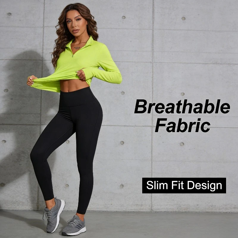 

2026 осень/зима спортивная дышащая быстросохнущая футболка 7А антибактериальная флисовая толстовка с воротником-стойкой