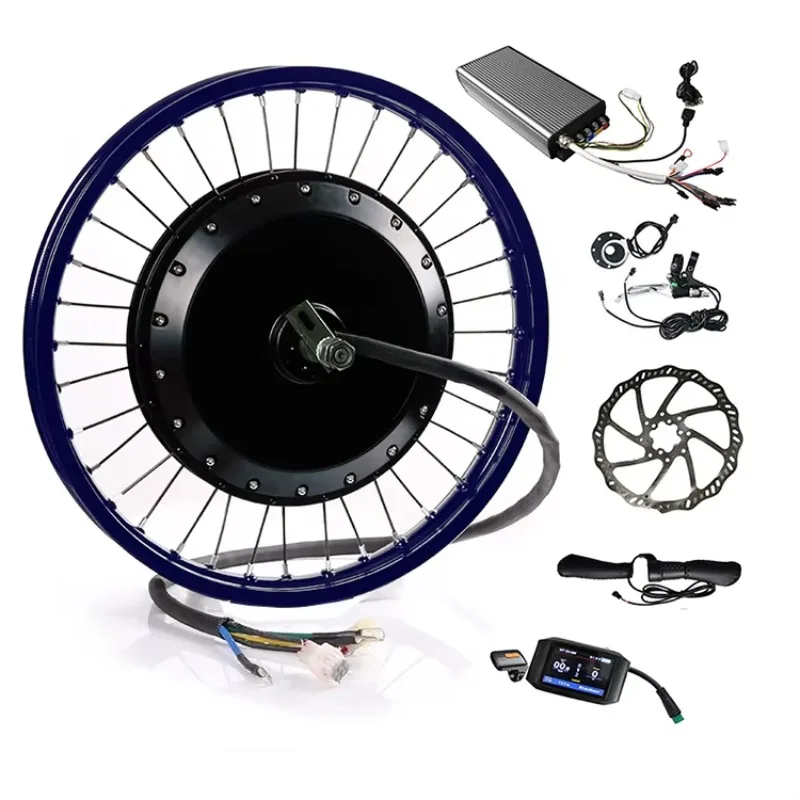 The Hottest and Best 1000W 1500W 2000W 3000W 5000W 6000W 8000W Brushless DC Hub E-bike Kits Motor Used in Front & Rear Voltage