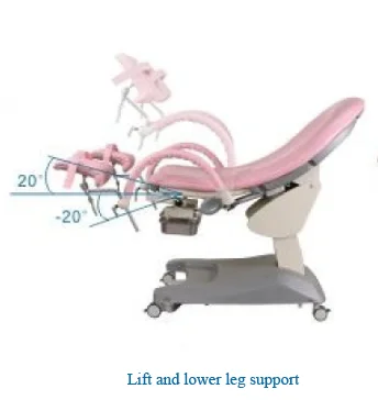 كرسي متعدد الوظائف الأكثر مبيعًا مع طاولة فحص الارتفاع قابلة للتعديل، معدات البيع الساخنة