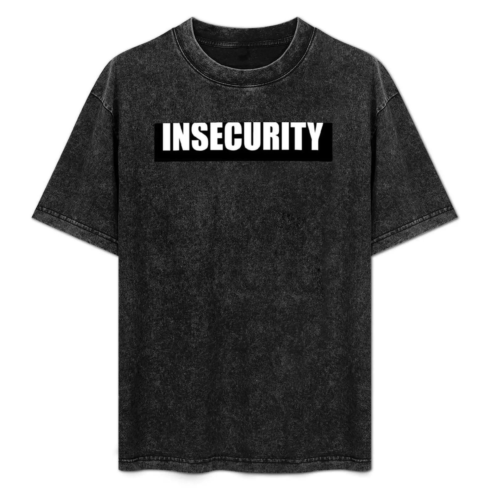 

INSECURITY T SHIRT T-Shirt Large Size Short Sleeve T-Shirt
