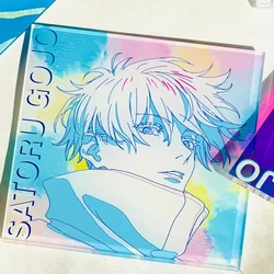 Jujutsu Kaisen acrylic coasters homage to secondary anime peripheral Satoru Gojo Turbine card decoration