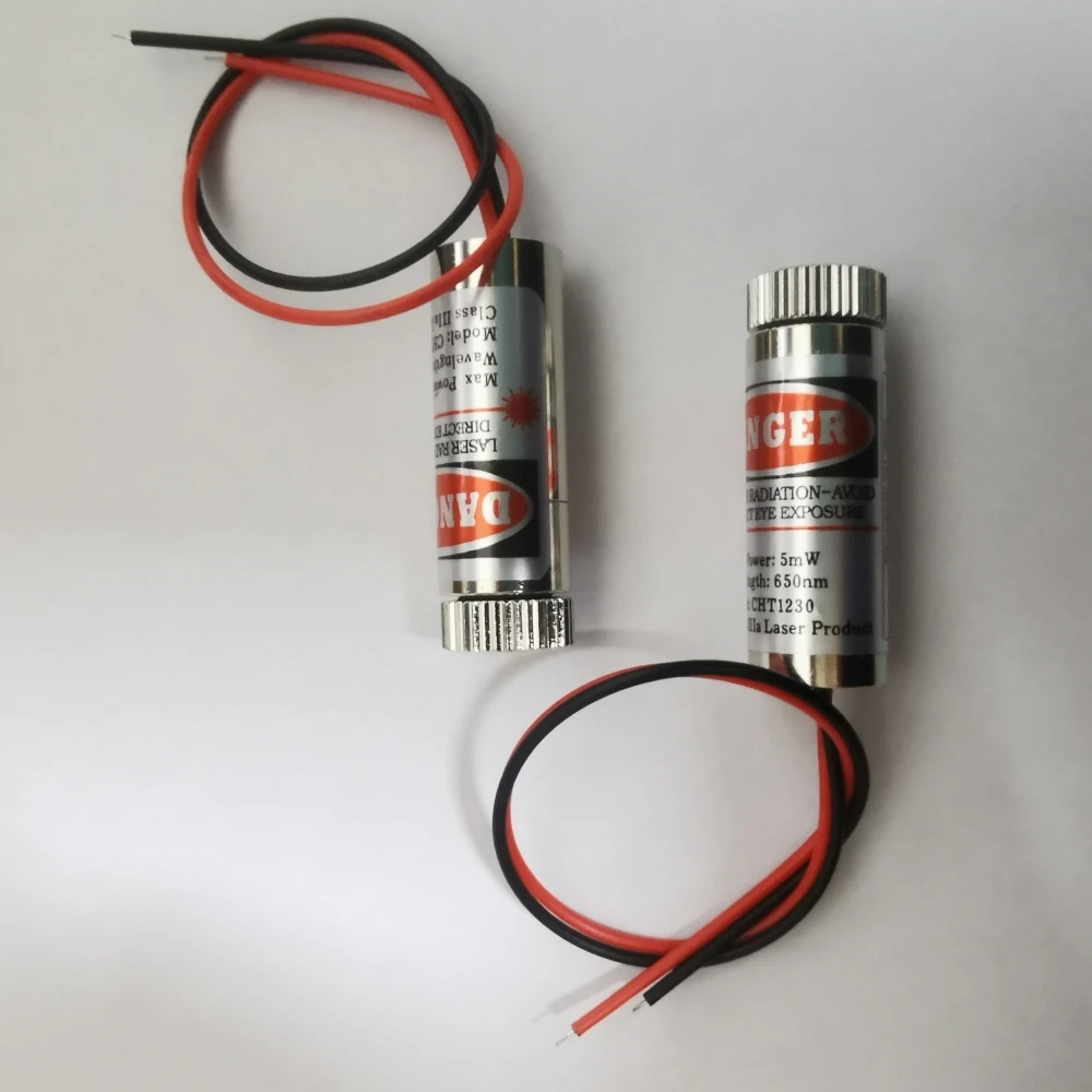 12mm 50mw 20mw 10mw 5mw  red laser module 650nm red laser head  adjustable focal 3V-4.5V laser dot shaped cross