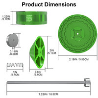 5-in-1 Bike Bicycle Installation Repair Tools For DUB BBR60 BB93 Mega EVO BB52 BSA30 BB386 Aluminum Alloy Bottom Bracket Tool