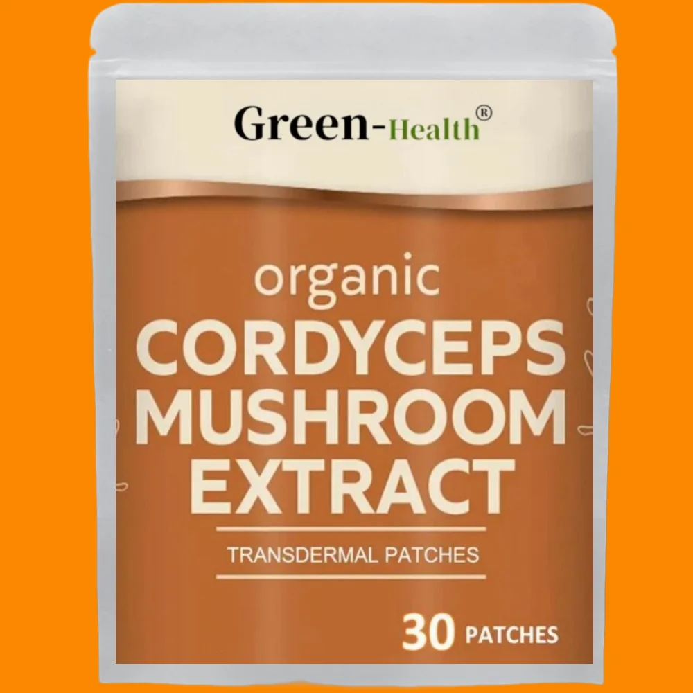 

Cordyceps Mushroom Transdermal Patches Energy, & Immune Support-30 Patches One Month Supply