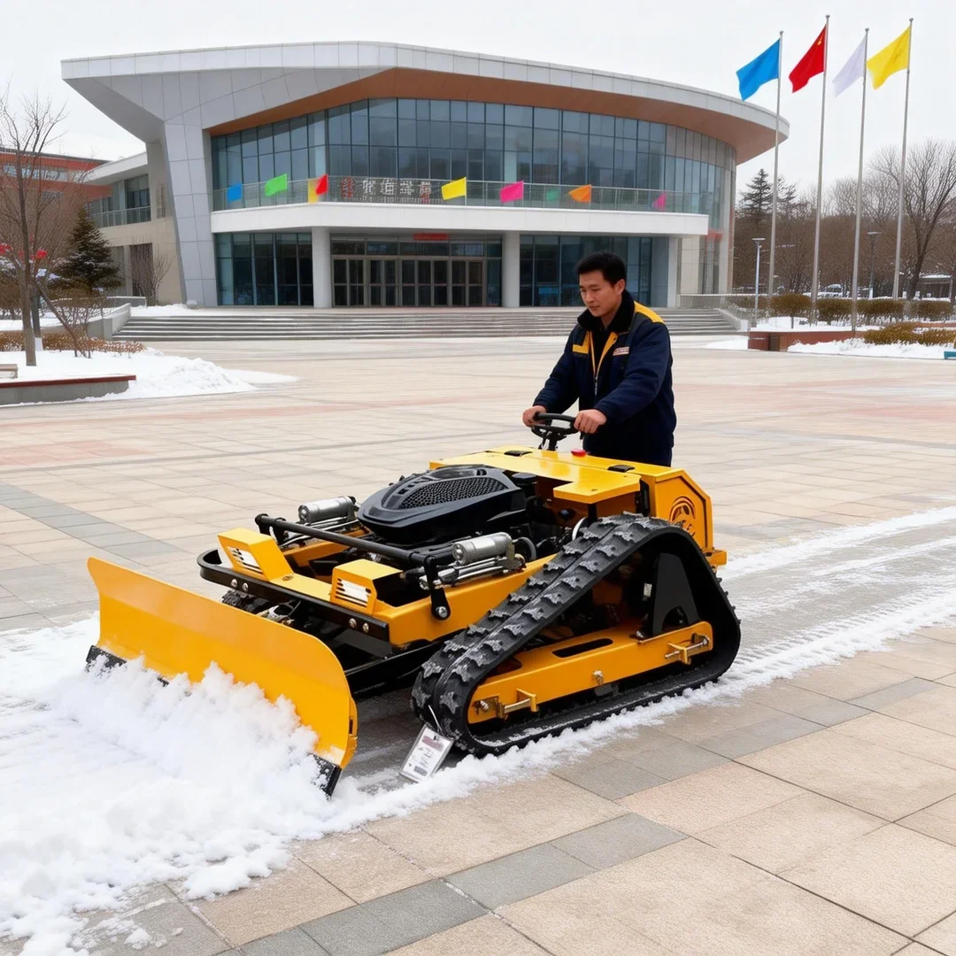 

Customized Multi-functional Lawn Mower - CE EPA Approved Anti-slip Track with Powerful Weeding and Snow Removal