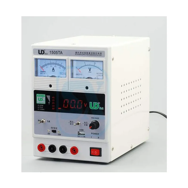 Mobile phone repair power supply UD-1505TA 15V 5A adjustable DC power supply digital display power meter